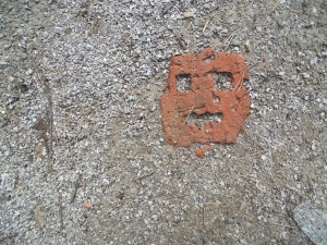 A bricky face :)