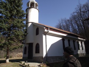 Orthodox monastery church