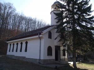 Orthodox monastery church