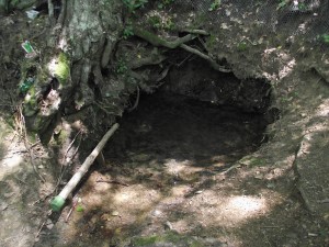 Holy water spring